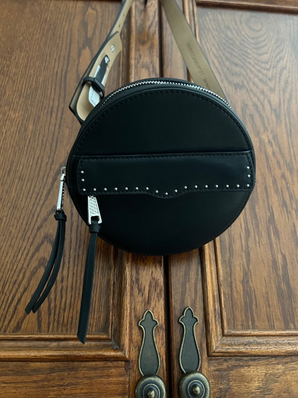 Rebecca Minkoff Lucy Leather Belt Bag sz Small Black - Picture 10 of 10